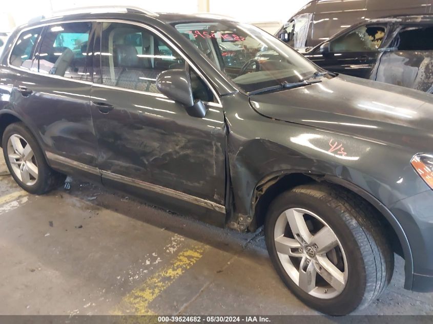 2012 Volkswagen Touareg Tdi Lux VIN: WVGFK9BP1CD003145 Lot: 39524682