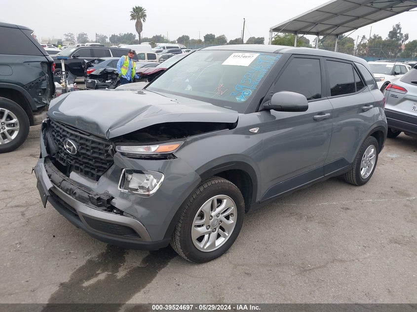 2021 Hyundai Venue Se VIN: KMHRB8A34MU093608 Lot: 39524697