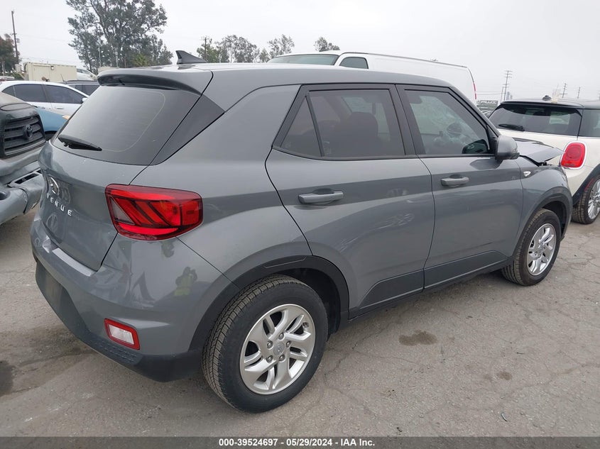 2021 Hyundai Venue Se VIN: KMHRB8A34MU093608 Lot: 39524697