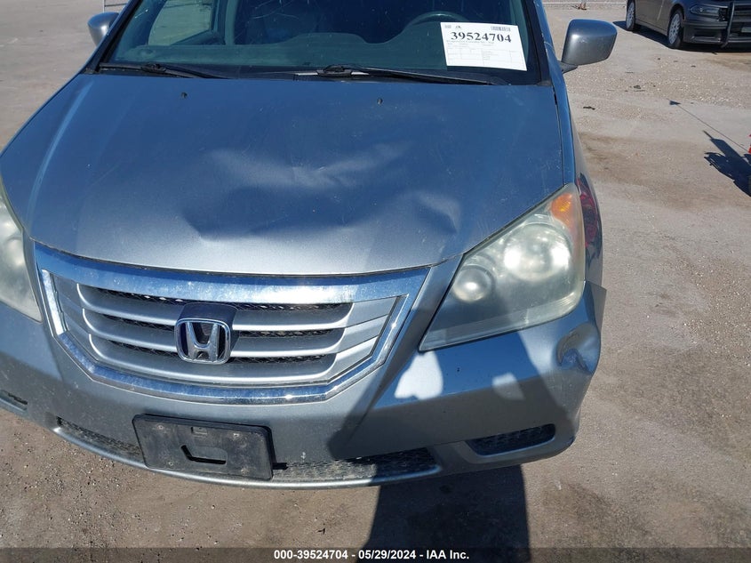 2008 Honda Odyssey Ex-L VIN: 5FNRL38658B042654 Lot: 39524704