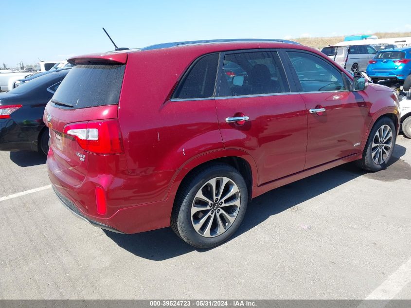 2014 Kia Sorento Sx V6 VIN: 5XYKWDA74EG411476 Lot: 39524723