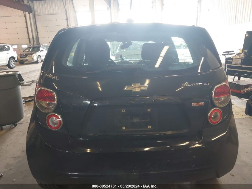 2015 Chevrolet Sonic Lt Auto VIN: 1G1JC6SB0F4139410 Lot: 39524731