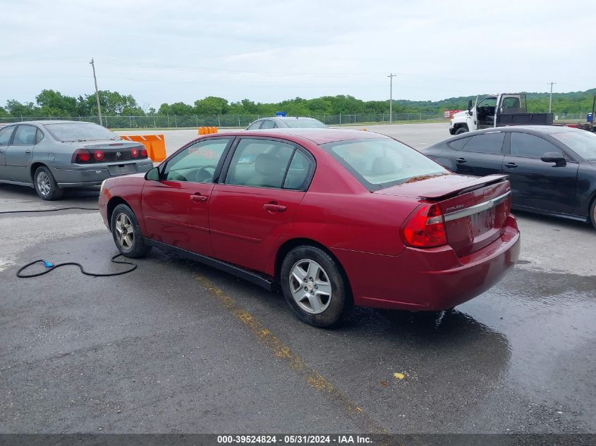 2005 Chevrolet Malibu Ls VIN: 1G1ZT54845F158253 Lot: 39524824