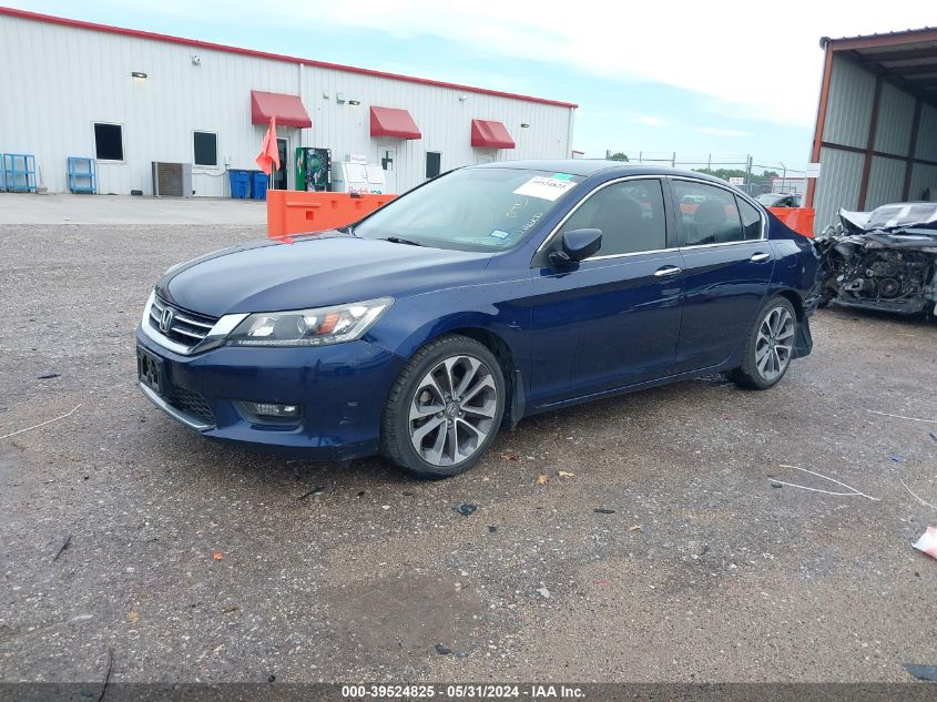 2015 Honda Accord Sport VIN: 1HGCR2F54FA224300 Lot: 39524825