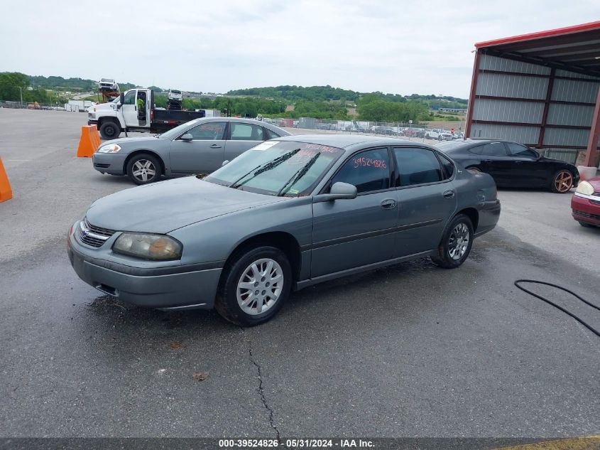 2004 Chevrolet Impala VIN: 2G1WF52E849398402 Lot: 39524826