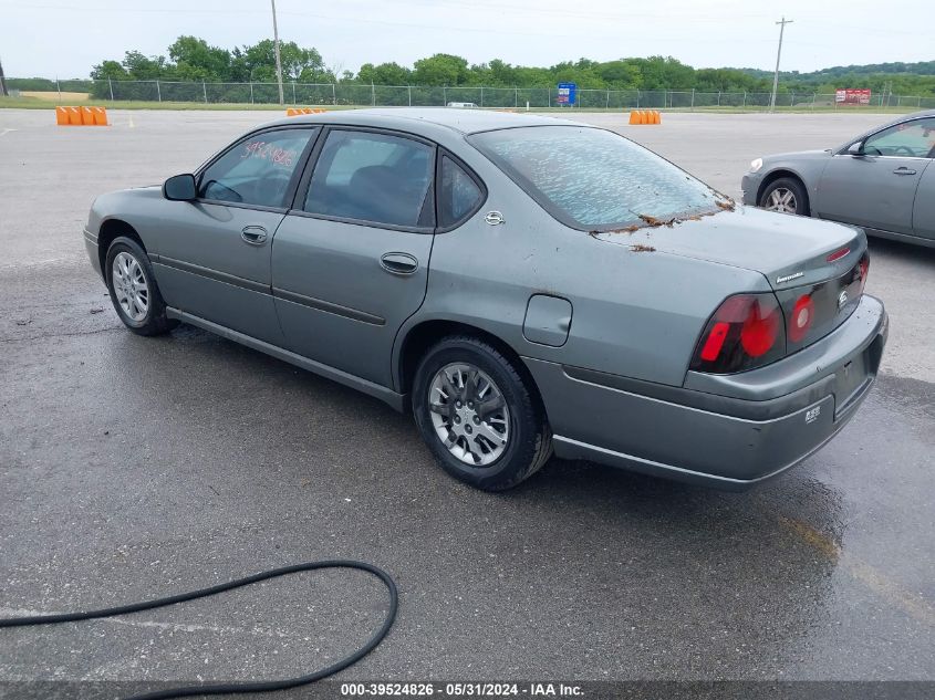 2004 Chevrolet Impala VIN: 2G1WF52E849398402 Lot: 39524826