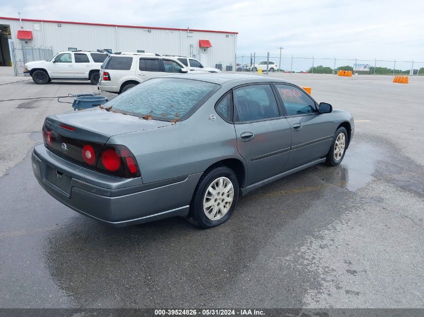 2004 Chevrolet Impala VIN: 2G1WF52E849398402 Lot: 39524826