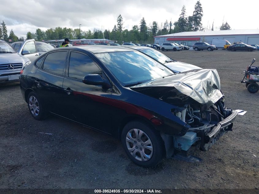 2010 Hyundai Elantra Blue VIN: KMHDU4AD1AU883482 Lot: 39524935