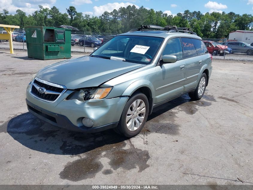 2009 Subaru Outback 2.5I Limited VIN: 4S4BP66C397324066 Lot: 39524949