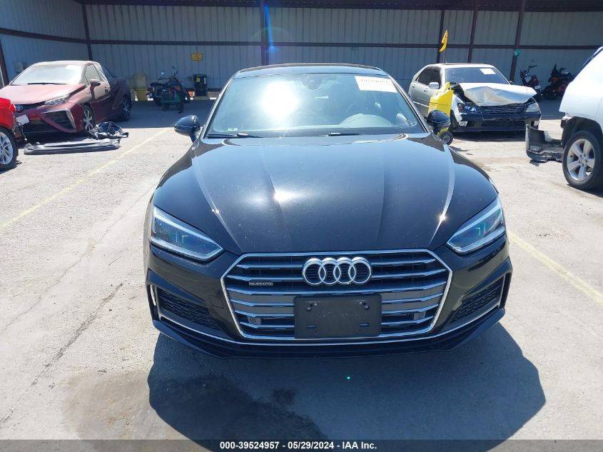 2019 Audi A5 45 Premium VIN: WAUENCF51KA070869 Lot: 39524957