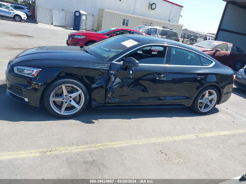 2019 Audi A5 45 Premium VIN: WAUENCF51KA070869 Lot: 39524957