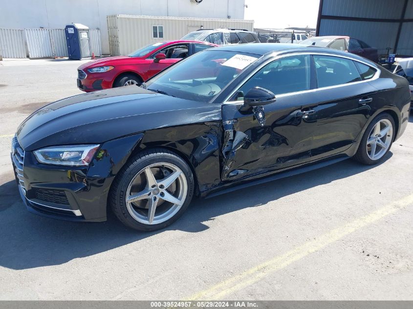 2019 Audi A5 45 Premium VIN: WAUENCF51KA070869 Lot: 39524957