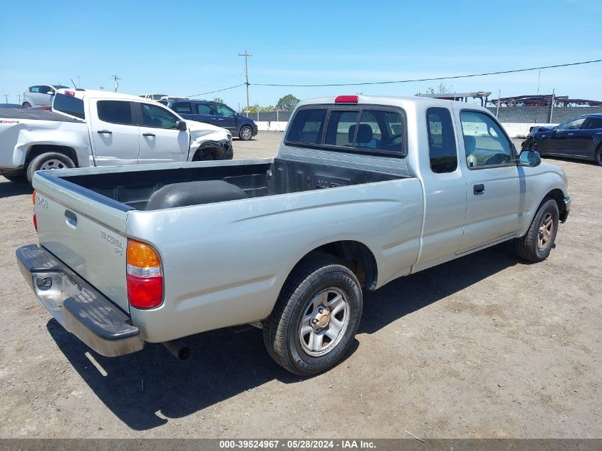 2001 Toyota Tacoma VIN: 5TEVL52N41Z729896 Lot: 39524967