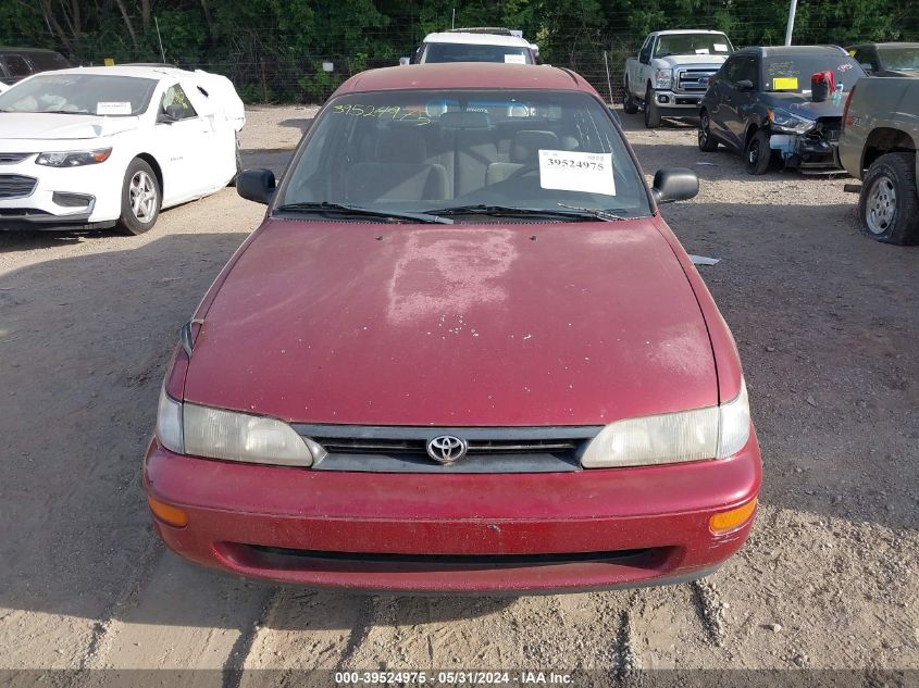 1993 Toyota Corolla Le/Dx VIN: 2T1AE09E0PC007292 Lot: 39524975