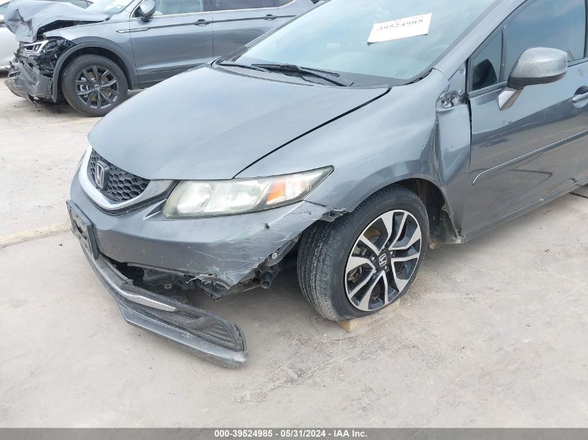 2013 Honda Civic Ex VIN: 19XFB2F80DE076473 Lot: 39524985