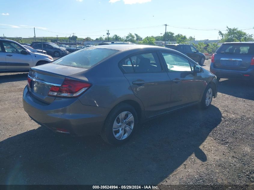 2014 Honda Civic Lx VIN: 19XFB2F53EE213140 Lot: 39524994