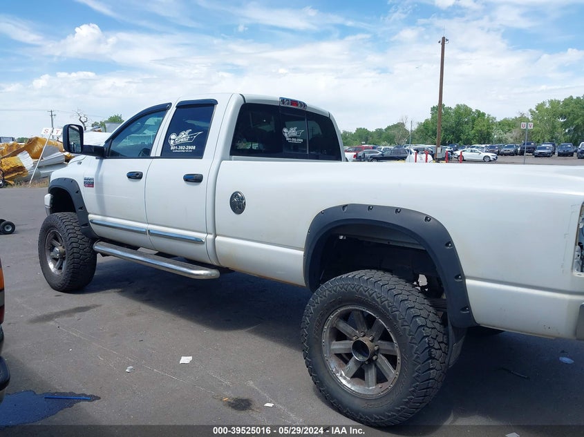 2008 Dodge Ram 2500 Slt VIN: 3D7KS28D38G160540 Lot: 39525016