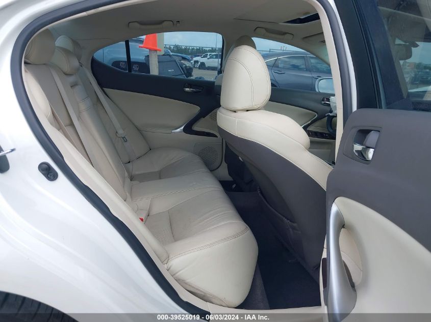 2012 Lexus Is 250 VIN: JTHBF5C24C2102376 Lot: 39525019