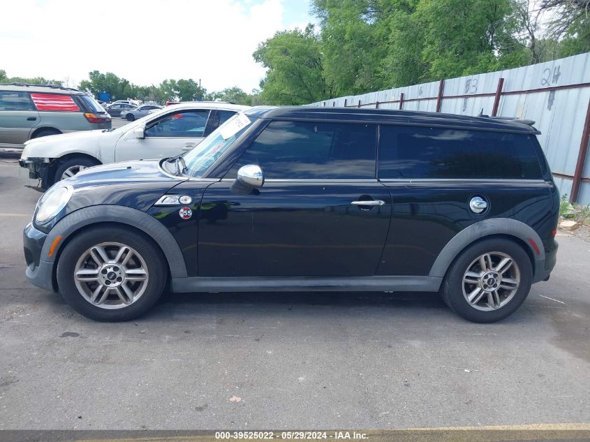 2011 Mini Cooper S Clubman VIN: WMWZG3C58BTY30123 Lot: 39525022