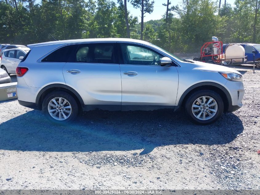 2019 Kia Sorento 3.3L Lx VIN: 5XYPG4A55KG510708 Lot: 39525024