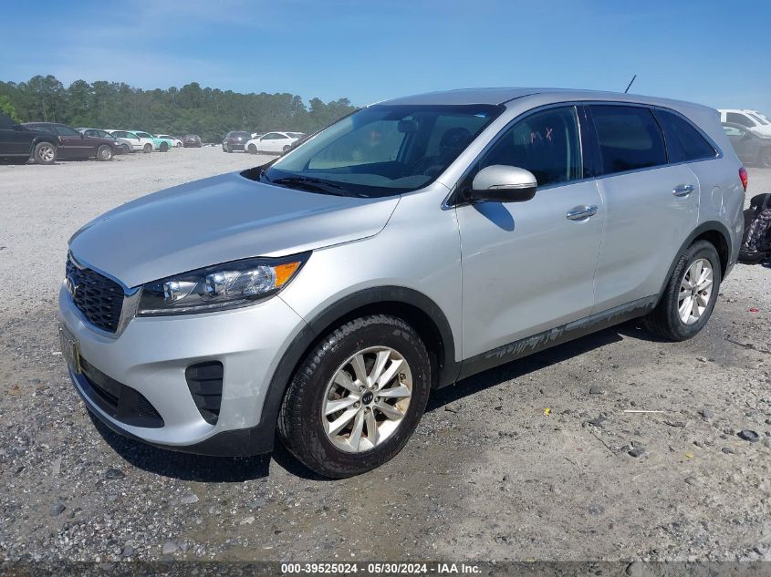 2019 Kia Sorento 3.3L Lx VIN: 5XYPG4A55KG510708 Lot: 39525024