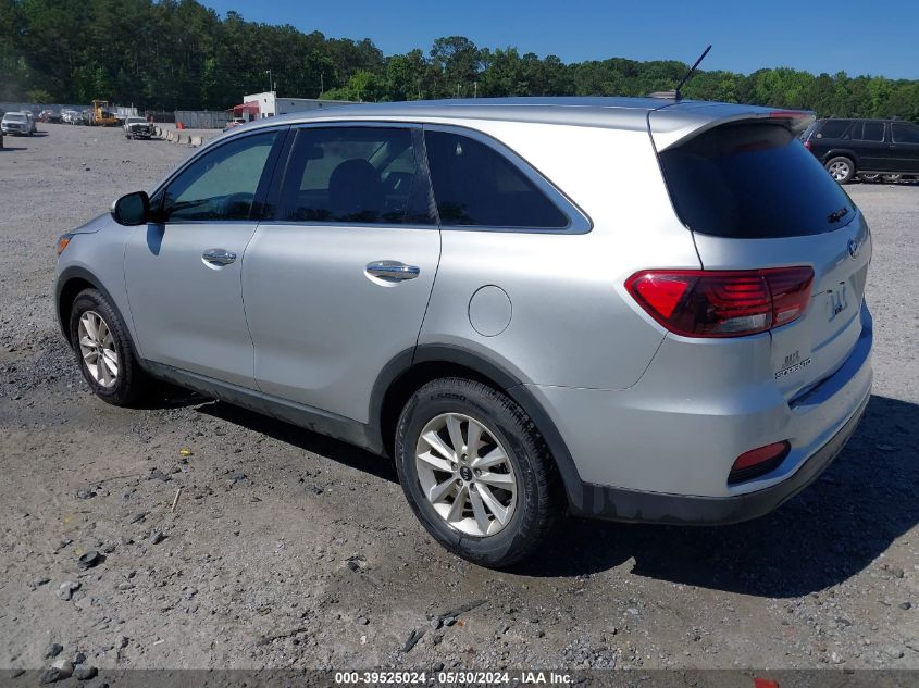 2019 KIA SORENTO 3.3L LX - 5XYPG4A55KG510708