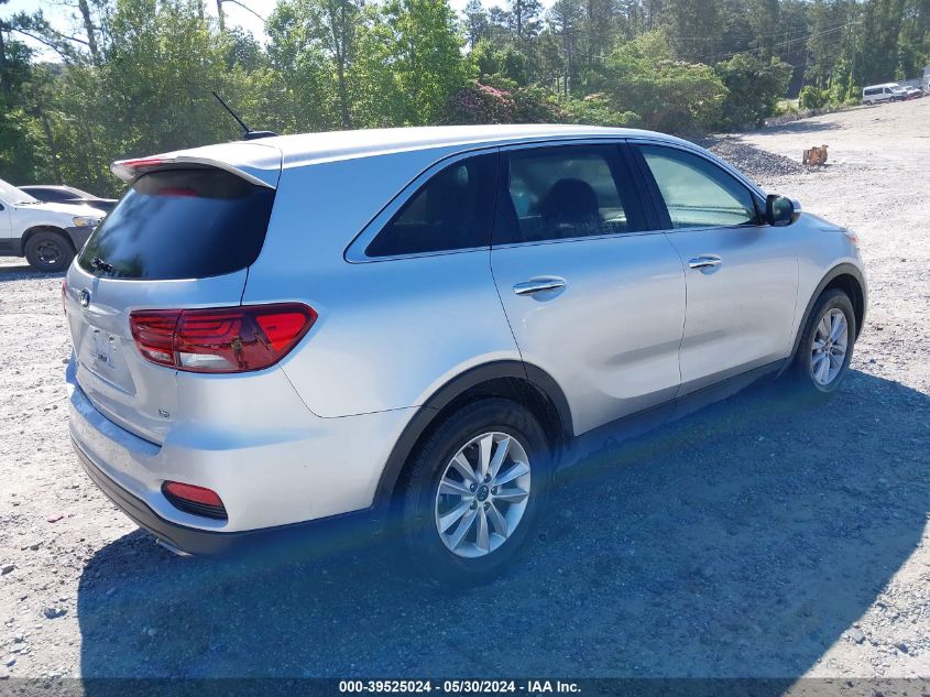 2019 Kia Sorento 3.3L Lx VIN: 5XYPG4A55KG510708 Lot: 39525024