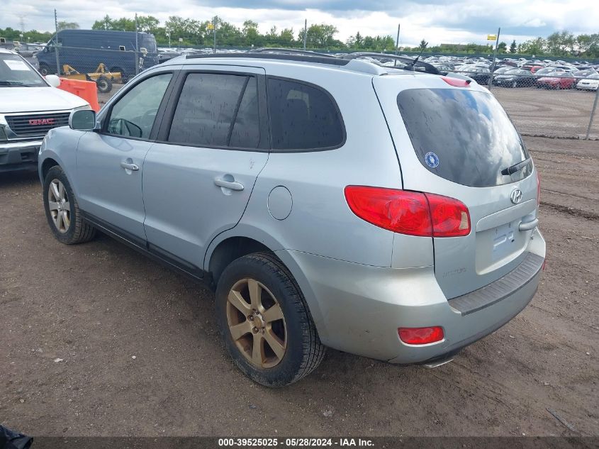 2007 Hyundai Santa Fe Limited/Se VIN: 5NMSH73E77H031645 Lot: 39525025