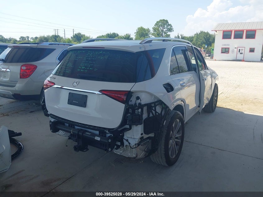 2022 Mercedes-Benz Gle 350 VIN: 4JGFB4JE5NA717058 Lot: 39525028