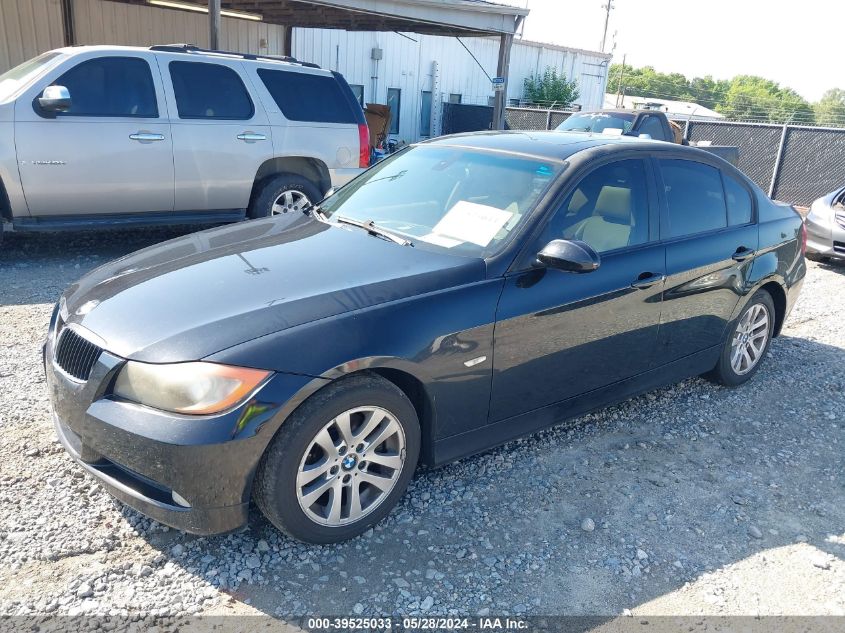 2007 BMW 328I VIN: WBAVA33587KX80305 Lot: 39525033