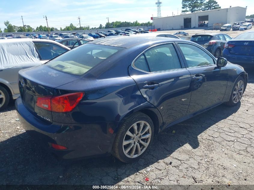 2006 Lexus Is 250 VIN: JTHCK262X65006703 Lot: 39525034