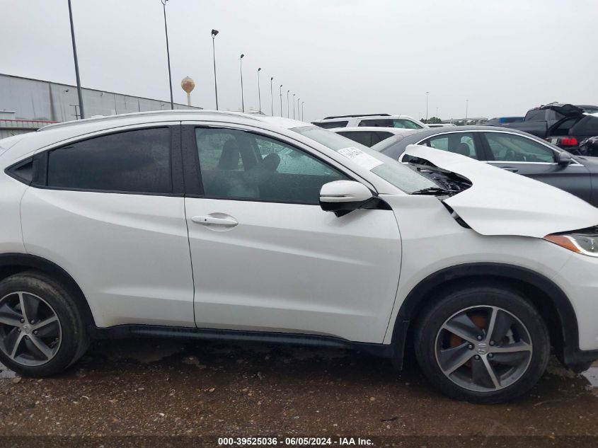 2022 Honda Hr-V 2Wd Ex VIN: 3CZRU5H57NM734982 Lot: 39525036