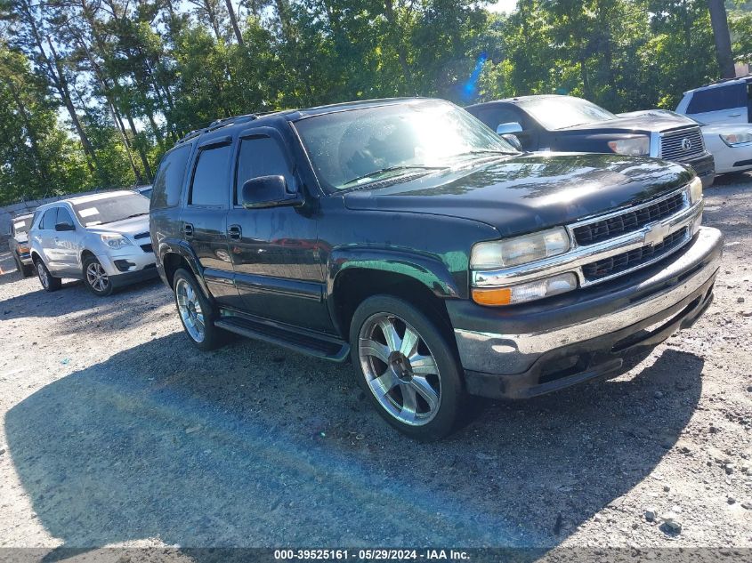 2002 Chevrolet Tahoe Lt VIN: 1GNEC13Z92R263624 Lot: 39525161