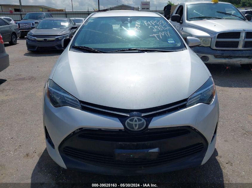 2017 Toyota Corolla Le VIN: 5YFBURHE0HP682882 Lot: 39525163