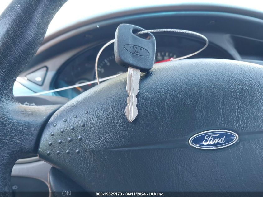 2001 Ford Focus Zts VIN: 1FAHP38391W257239 Lot: 39525170