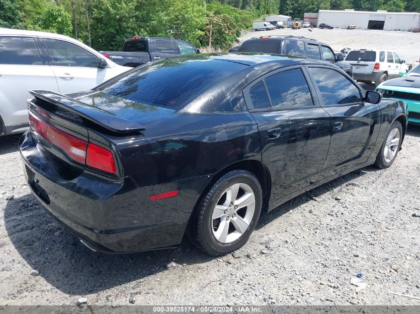 2014 Dodge Charger Se VIN: 2C3CDXBG4EH174729 Lot: 39525174