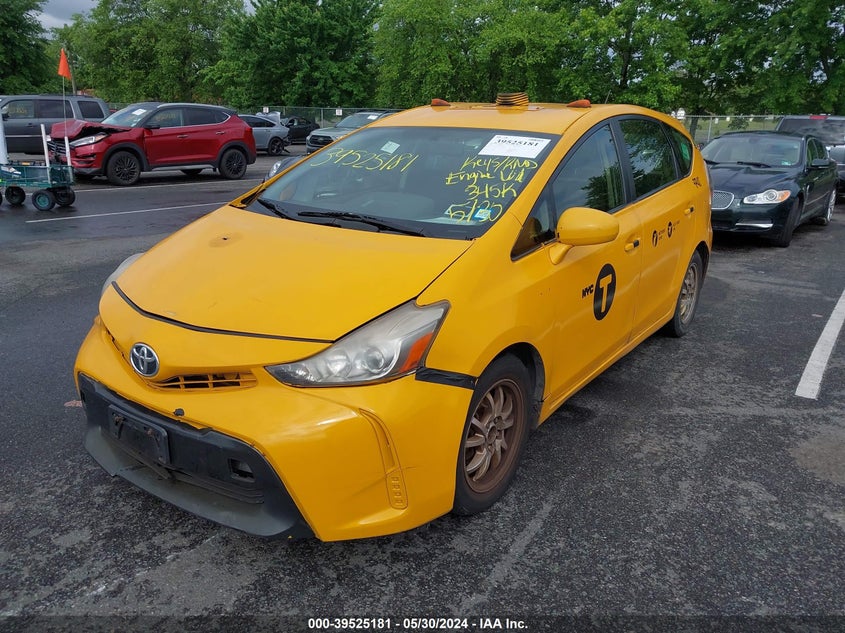 2016 Toyota Prius V Two VIN: JTDZN3EU6GJ050394 Lot: 39525181