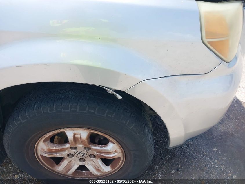 2006 Honda Pilot Lx VIN: 5FNYF28126B020142 Lot: 39525182