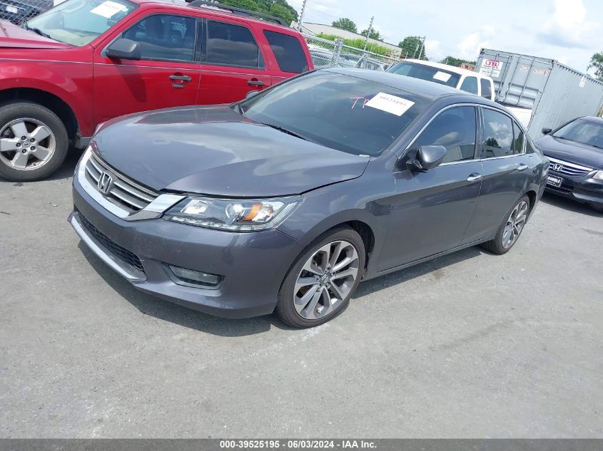 2014 Honda Accord Sport VIN: 1HGCR2F55EA024816 Lot: 39525195