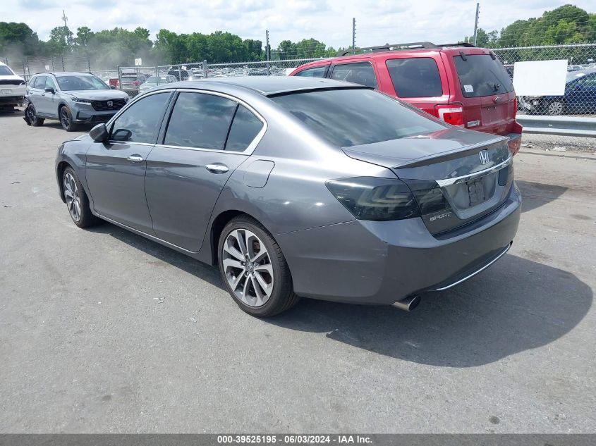 2014 Honda Accord Sport VIN: 1HGCR2F55EA024816 Lot: 39525195