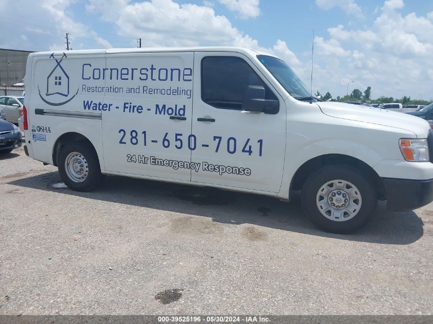 2016 Nissan Nv Cargo Nv2500 Hd S V6 VIN: 1N6BF0KY0GN806411 Lot: 39525196