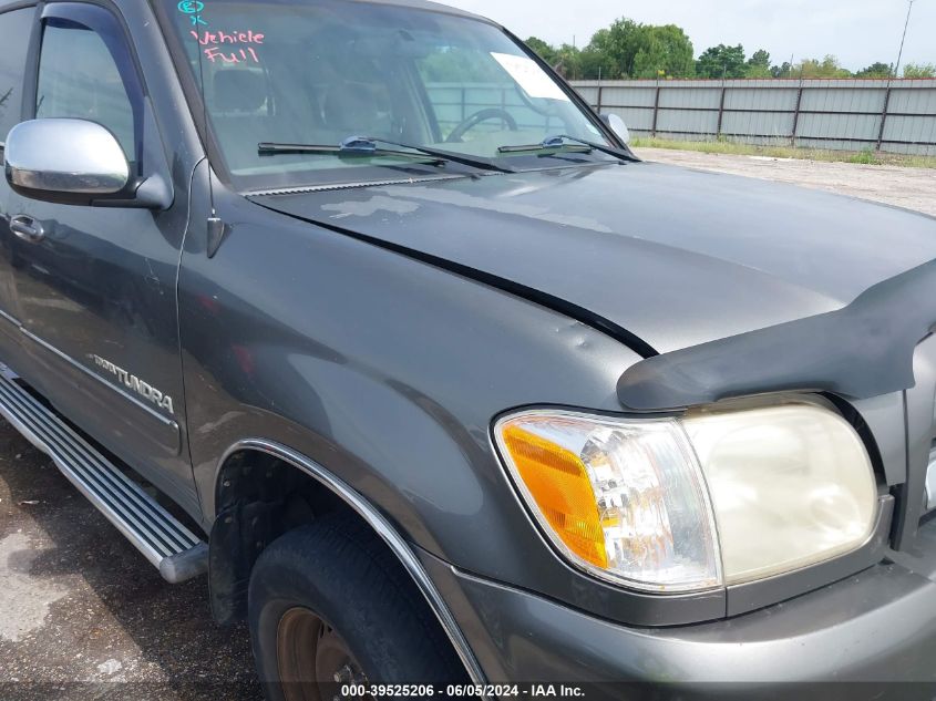 2006 Toyota Tundra Sr5 V8 VIN: 5TBET341X6S551567 Lot: 39525206