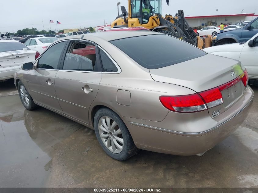 2006 Hyundai Azera Limited/Se VIN: KMHFC46F56A095366 Lot: 39525211