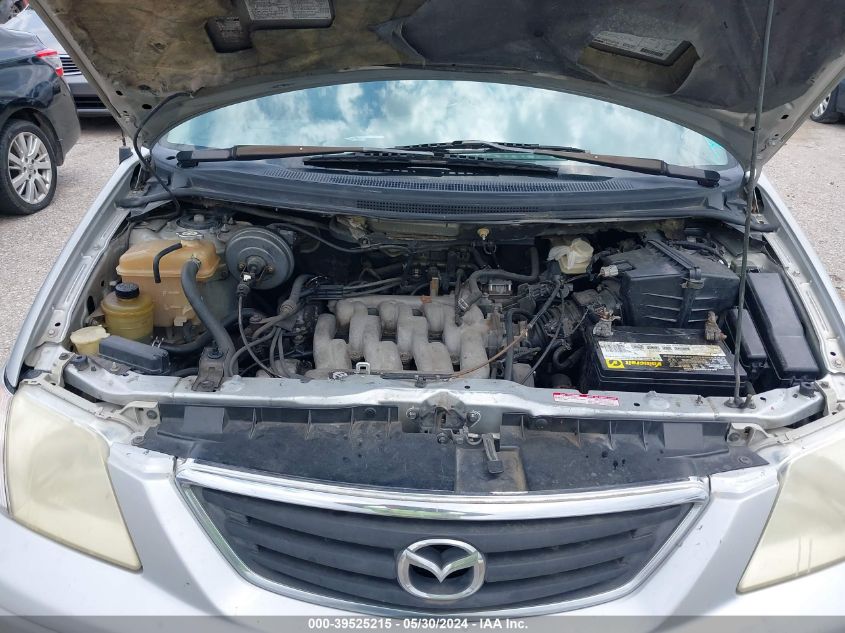 2000 Mazda Mpv Dx/Es/Lx VIN: JM3LW28G6Y0141702 Lot: 39525215