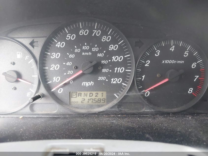 2000 Mazda Mpv Dx/Es/Lx VIN: JM3LW28G6Y0141702 Lot: 39525215