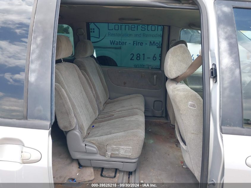 2000 Mazda Mpv Dx/Es/Lx VIN: JM3LW28G6Y0141702 Lot: 39525215