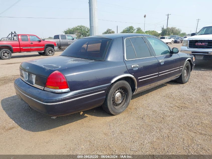 1999 Ford Crown Victoria Lx VIN: 2FAFP74W4XX115800 Lot: 39525220