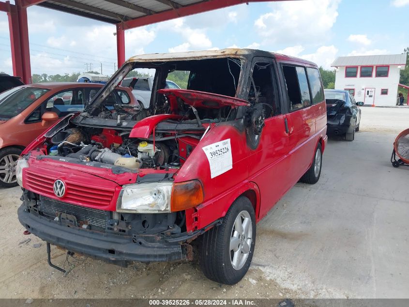 2001 Volkswagen Eurovan Gls VIN: WV2KB470X1H138679 Lot: 39525226