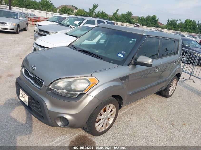 2012 Kia Soul + VIN: KNDJT2A69C7370806 Lot: 39525231