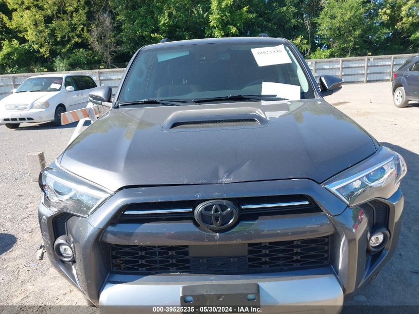 2021 Toyota 4Runner Trd Off Road Premium VIN: JTERU5JR0M5896388 Lot: 39525235